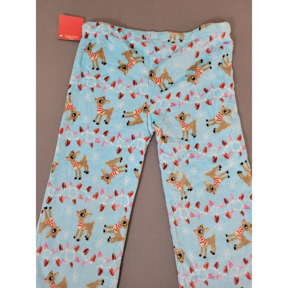 Rudolph Womens Pajama Pants Rudolph Plush Fleece PJ Pants Size Large - Picture 8 of 10